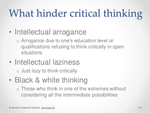 analytical reasoning vs critical thinking